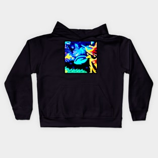 Blue Tang Fish Kids Hoodie